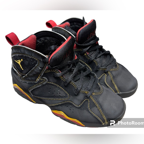 Nike Air Jordan VII Retro Citrus DJ2778-081 PS 2022 Black Youth